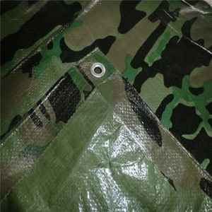 Bâche de camion camouflage imperméable robuste enduite de PE, toile occultante en <span class=keywords><strong>tissu</strong></span> tissé, rouleau de bâche de protection YRH Factory - Product Image 3
