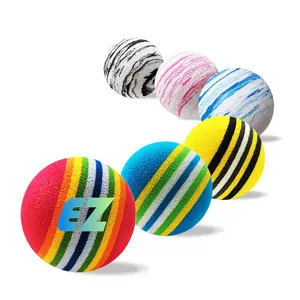 Benutzer definiertes Logo Hochwertige Golf Indoor Trainings bälle EVA Golf Übungs ball Golf Range Ball für Anfänger