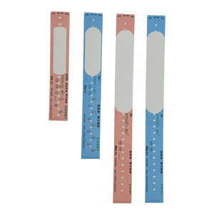 Bán Hàng Trực Tiếp Y Tế Cấp Nhiệt Dây Đeo Cổ Tay Không Thấm Nước Dễ Dàng In Silicon Đầy Màu Sắc Infants' <span class=keywords><strong>Identity</strong></span> Ban Nhạc Cho Khuyến Mại - Product Image 3