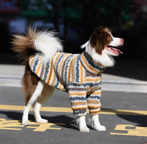 Large Dog Clothes - Arctic Fleece Thick and Warm Two-legs Coat. Golden Retriever and <strong>Labrador</strong> with Added Fleece - Product Image 6