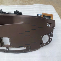 Durable en uso, esquema de Color marrón claro oscuro, tableros de cuero ABS seguros y confiables para Lexus Es250 2013-2017 tablero