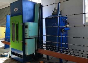 Thiết bị xử lý bề mặt kính hiệu suất cao Máy phun cát kính công nghiệp tự động - Product Image 3