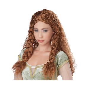 Trenzas Jumbo sintéticas para <span class=keywords><strong>mujer</strong></span>, pelucas de disfraz de princesa vikinga <span class=keywords><strong>morena</strong></span>, 2017 - Product Image 1