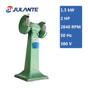 Rectificadora Vertical <span class=keywords><strong>de</strong></span> <span class=keywords><strong>Pedestal</strong></span> <span class=keywords><strong>de</strong></span> Doble Rueda Julante M3025 con Certificación CE, 1500W, 380V - Product Image 1