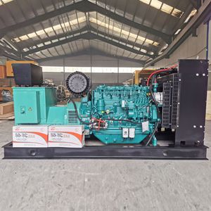 גנרטור דיזל מקורר אוויר 50KW80KW100KW120KW150KW200KW250KW300KW350KW400KW עם מנוע נחושת טהורה וצריכת דלק נמוכה - Product Image 1