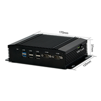 Double Lan HD VGA portable mini pc GPIO DDR3L Linux Intel J1900 serveur barebone carte SIM 4G 8- peu utilisé d'ordinateur de jeu