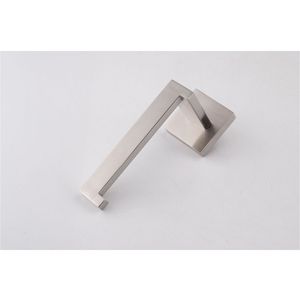 Ensemble de quincaillerie de salle de bain moderne DB, finition chromée, porte-serviettes carré en métal, montage mural, pour usage domestique ou hôtelier - Product Image 4