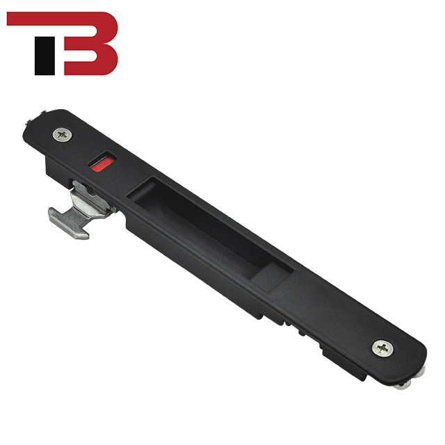 Оконный крюк, замок, одноточечный замок, ручка, алюминиевый сплав, корпус, окно/дверь, черный