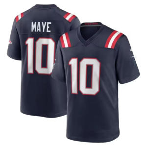 Camisetas de Fútbol Americano Cosidas del Draft 2025, Primera Ronda, Equipo NE, <span class=keywords><strong>10</strong></span> Derek Maye, 12 Brady, 8 DIGGS - Product Image 2