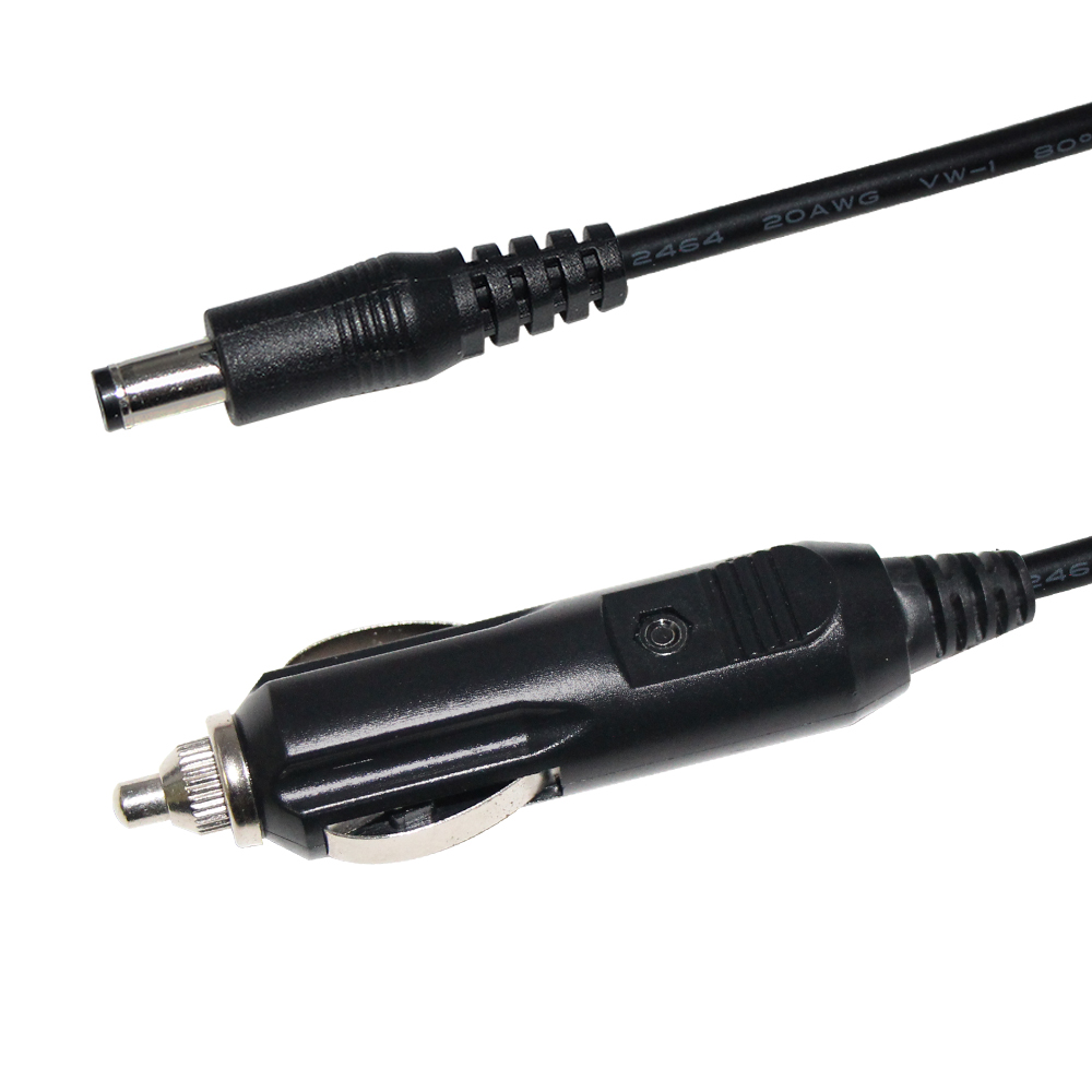 Carviya - Cavo di ricarica della batteria da auto, con presa accendisigari, 3 m, 16 AWG, 12 V