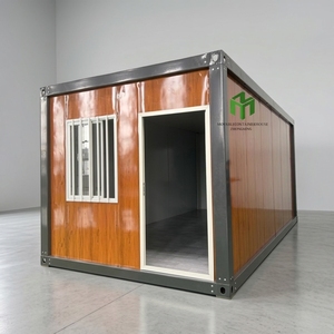 Conteneur modulaire préfabriqué étanche en acier de 40 pieds, en forme de pomme, pour bureau ou cabine sur terrain vide - Grande Vente - Product Image 3