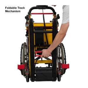 手動車椅子を階段で持ち上げるトロリーポータブル電動階段クライマーカート式 - Product Image 4