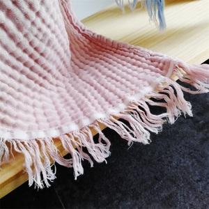 Couverture pour bébé en mousseline de coton de haute qualité, 4 couches, confortable pour enfants, minky, couverture d'emmaillotage - Product Image 4