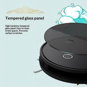 Robot aspirateur intelligent 3-en-1 : aspirateur, serpillière et nettoyeur à sec/humide, recharge automatique pour la maison - Product Image 2