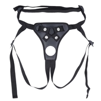 Harnais en cuir réglable de designer Noneoem avec plug intégré, 600g, portable, facile à nettoyer, équipement d'intimité portable, pour hommes, dildos, sexe anal