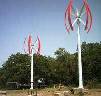Smart 5G App CE 2KW 3KW turbina eolica 5KW 10KW 10KWh kit d'éolienne à axe vertical sur le toit pour usage domestique