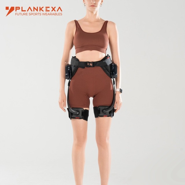 Plankexa Climber 3 AI-powered Carbon Fiber & Aluminum Alloy Exoskeleton for Fitness Walking Hiking Sports Portable Robotic Legs