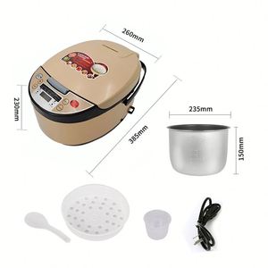 Autocuiseur Électrique Intelligent Multifonctionnel 5L pour Cuisine, avec Fonction Maintien au Chaud et Écran Numérique - Product Image 4
