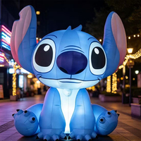 Vente flash : Poupée gonflable de personnage de dessin animé de 2 m, sur mesure pour la décoration commerciale et la publicité