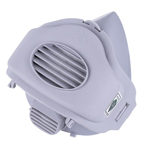 Masker <span class=keywords><strong>Respirator</strong></span> silikon tahan Gas KN95, dapat digunakan kembali ukuran dapat diatur dengan Filter yang dapat diganti untuk perlindungan debu industri - Product Image 5