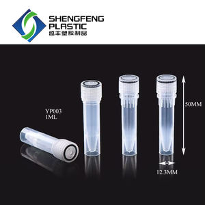 Ücretsiz örnek Cryo flakon Lab tek kullanımlık kendinden ayakta şeffaf plastik Cryovial tüpler - Product Image 3