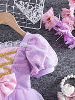 PD04182 Gaun Tutu Balet Anak Perempuan Kostum Tari untuk Pertunjukan Panggung dan Latihan Sehari-hari