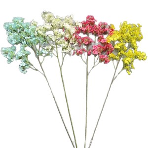 Qiye <b>Artificial</b> <b>Flowers</b> 3 Pronged Daphne Odora Silk <b>Flower</b> Wedding Decoration Blue Purple White Color <b>For</b> Floral <b>Arrangement</b> - Product Image 2