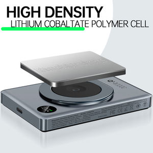 Nouveau produit Banque d'alimentation externe sans fil magnétique intelligente multifonctionnelle ultra-mince <span class=keywords><strong>avec</strong></span> support de charge rapide PD20 15W - Product Image 3