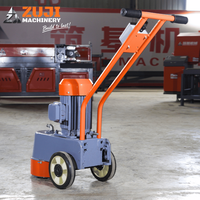 Nouvelle Meuleuse à Terrazzo ZUJI SM250 Haute Vitesse 380V 3KW Plaque de Meulage 250mm Refroidie par Eau Semi-Automatique Haute Efficacité pour Béton