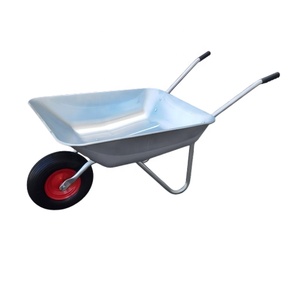 <span class=keywords><strong>Carretilla</strong></span> de Jardín de Acero y Metal WB5204 con Ruedas Neumáticas para Uso Industrial - Product Image 1