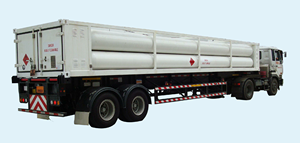 Trung Quốc Nhà sản xuất bán điện thoại di động cng Ống Skid bó <span class=keywords><strong>container</strong></span> Truck <span class=keywords><strong>Trailer</strong></span> cho khí đốt tự nhiên giao thông vận tải - Product Image 2