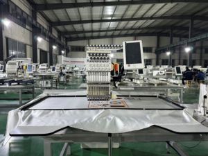 Ddp nhà sử dụng 1200*500mm cap thêu máy 12-15 kim vi tính cao mang đầu 1200 RPM tốc độ tối đa mới dahao - Product Image 3