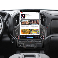 Gerllish Portable Android Car GPS Radio pour Chevrolet Silverado & GMC 2019-2023 Ips Screen RGB Navigation Multimedia