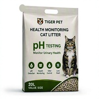 Indikator pH Pasir Kucing untuk Pemantauan Kesehatan Urine, Silika Gel Pengubah Warna, Harga Grosir Pasir Kucing