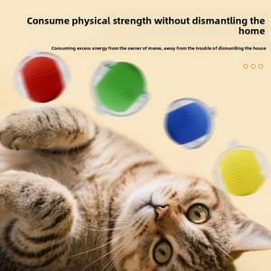 Gran oferta inteligente interactivo Speedy Tail <span class=keywords><strong>Cat</strong></span> Toy Ball <span class=keywords><strong>Cat</strong></span> Balls Mascotas eléctricas Juguetes interactivos y de movimiento para mascotas - Product Image 3