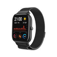 Tali Jam Tangan Pengganti Lepas Cepat Stainless Steel 20mm & 22mm untuk GTS 2 Mini GTR 2E, Tahan Lama, Modis, Beragam Warna