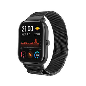 <span class=keywords><strong>Correa</strong></span> de Reloj de Repuesto de Acero Inoxidable de 20 mm y 22 mm con Liberación Rápida para <span class=keywords><strong>GTS</strong></span> <span class=keywords><strong>2</strong></span> Mini GTR 2E, <span class=keywords><strong>Correa</strong></span> de Moda Duradera en Varios Colores - Product Image 6