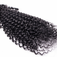 Cheveux crépus 100% naturels en vrac, cheveux crépus afro en vrac, cheveux humains pour le tressage, nouvelles pièces de dreadlocks, crochet dread afro, extensions de cheveux