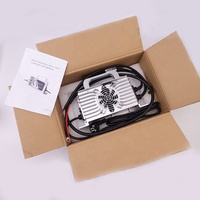 LNLEE LN2300G Cargador de batería 87,6 V-76,8 V 100Ah-125Ah LiFePO4 LFP Plomo ácido para automóviles 72V 20A 25A 24S Protección ignífuga