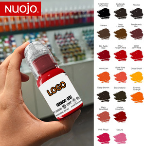 Pigments organiques NUOJO ODM Paul Rogers Red, encre professionnelle pour maquillage permanent, coloration facile, longue durée, 15 ml, machine numérique - Product Image 2