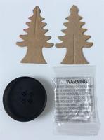 Bricolage de cadeaux artisanaux pour enfants, arbre de noël, en cristal, culture