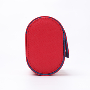 Couleur rouge En Gros Personnalisé 2 Fentes de <span class=keywords><strong>Montre</strong></span> de Stockage En Cuir <span class=keywords><strong>Montre</strong></span> Boîte Cadeau Avec Logo Personnalisé - Product Image 5