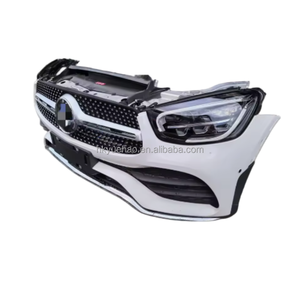 ชุดกันชนหน้าและกระจังหน้ามือสองคุณภาพสูง พร้อมตะขอเกี่ยวแบบ Bolt-On สำหรับ Mercedes-Benz GLC 300 ปี 2020-202 - Product Image 2
