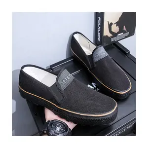 Goedkope Groothandelsprijs Zonder Veters Ademende China Fabriek Casual Loafers Schoenen