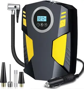 Inflador de neumáticos inalámbrico para coche, mini cigarrillo digital eléctrico, bomba de aire para coche, 12V