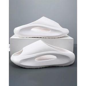 FOXA Sandales à enfiler pour hommes, à bout ouvert, semelle extérieure en EVA, chaussures d'eau légères pour l'été - Product Image 3