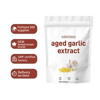 Huile d'ail en gélules molles, 300 gélules, supplément énergétique et antioxydant pour adultes, qualité alimentaire, en flacon, pour la santé