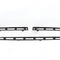 Grille inférieure de pare-chocs avant en ABS avec filet anti-insectes, ensemble de 3 pièces pour BYD Song PLUS Champion Edition DM-i 2024