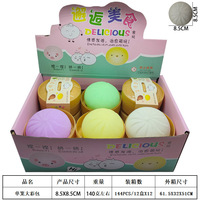 Nouveaux jouets anti-stress populaires et mignons : Jouet à presser en forme de boulette souriante, balles anti-stress colorées, jouet sensoriel - Vente en gros