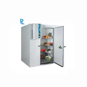Cámara frigorífica Congelador refrigerado Compresor Unidad de refrigerador Sala de almacenamiento en frío para alimentos
